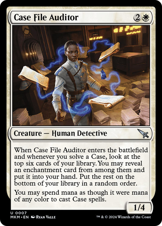 Case File Auditor (MKM-007) (Foil)
