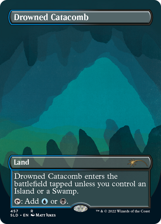 Drowned Catacomb (SLD-457) (Borderless) (Foil)