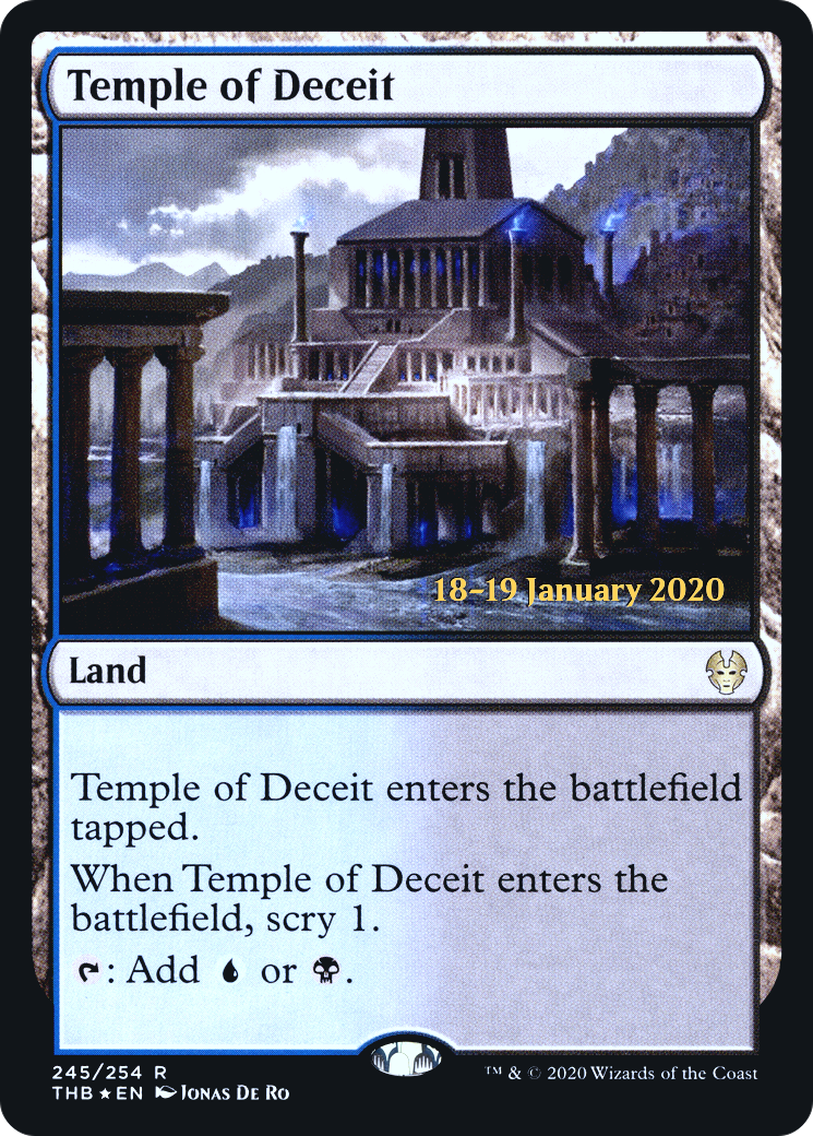 Temple of Deceit (PRE-245S) (Foil)
