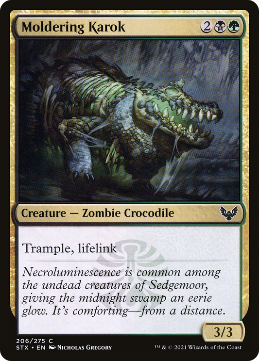 Moldering Karok (STX-206) (Foil)