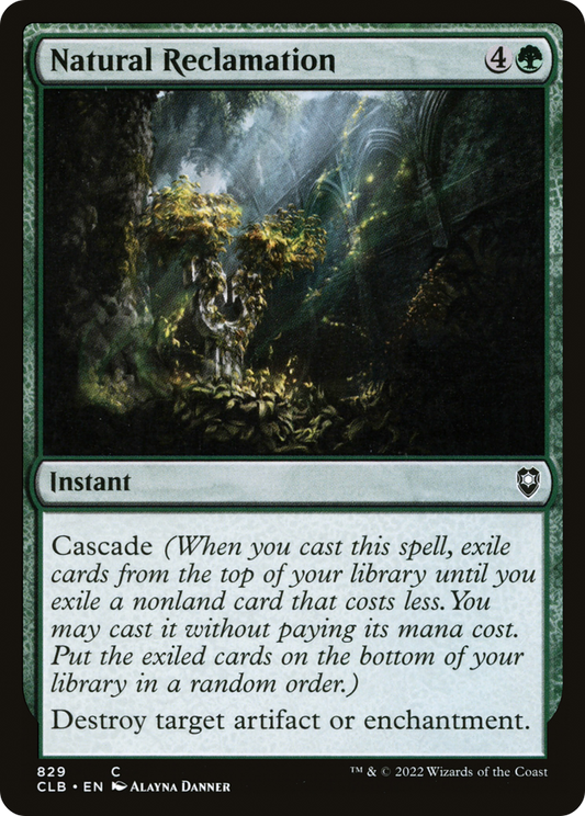 Natural Reclamation (CLB-829)