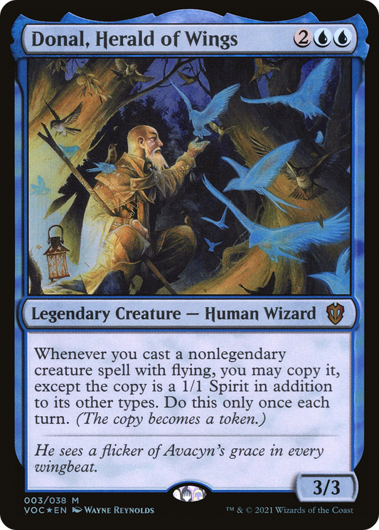 Donal, Herald of Wings (VOC-003) (Foil)