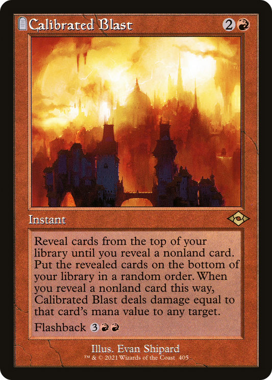 Calibrated Blast (MH2-405) (Foil)