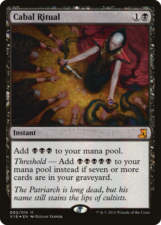 Cabal Ritual (V16-002) (Foil)