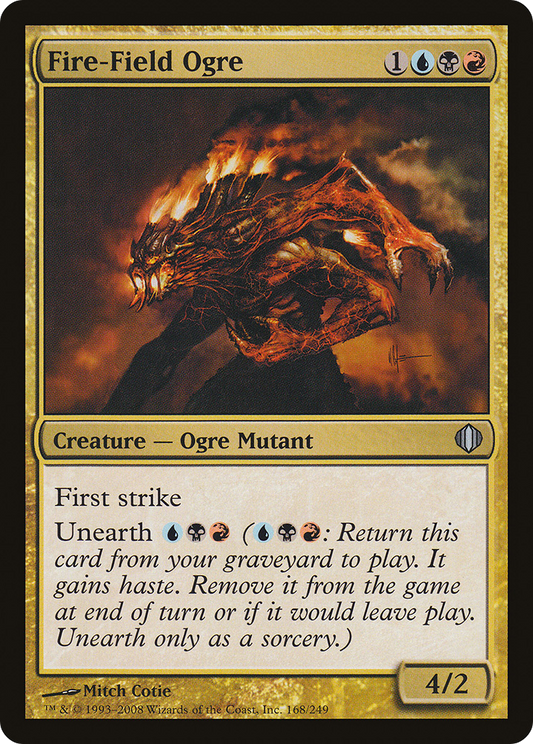 Fire-Field Ogre (ALA-168) (Foil)