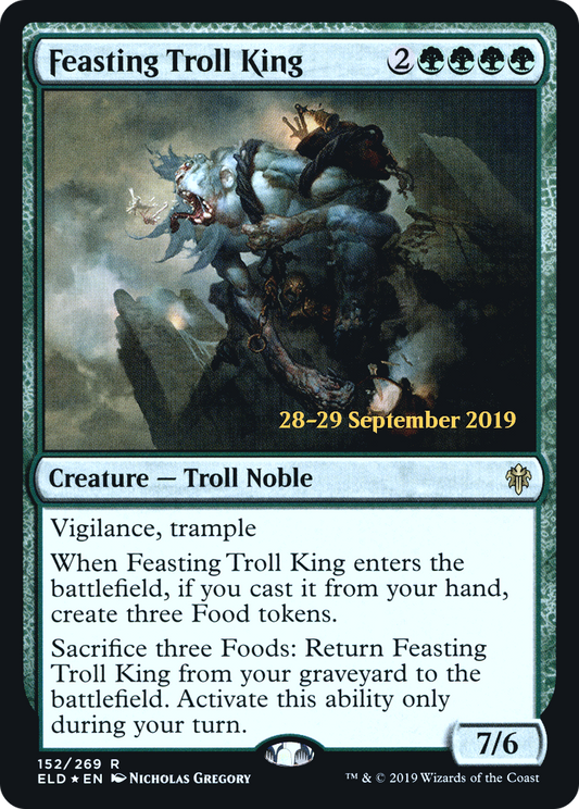 Feasting Troll King (PRE-152S) (Foil)