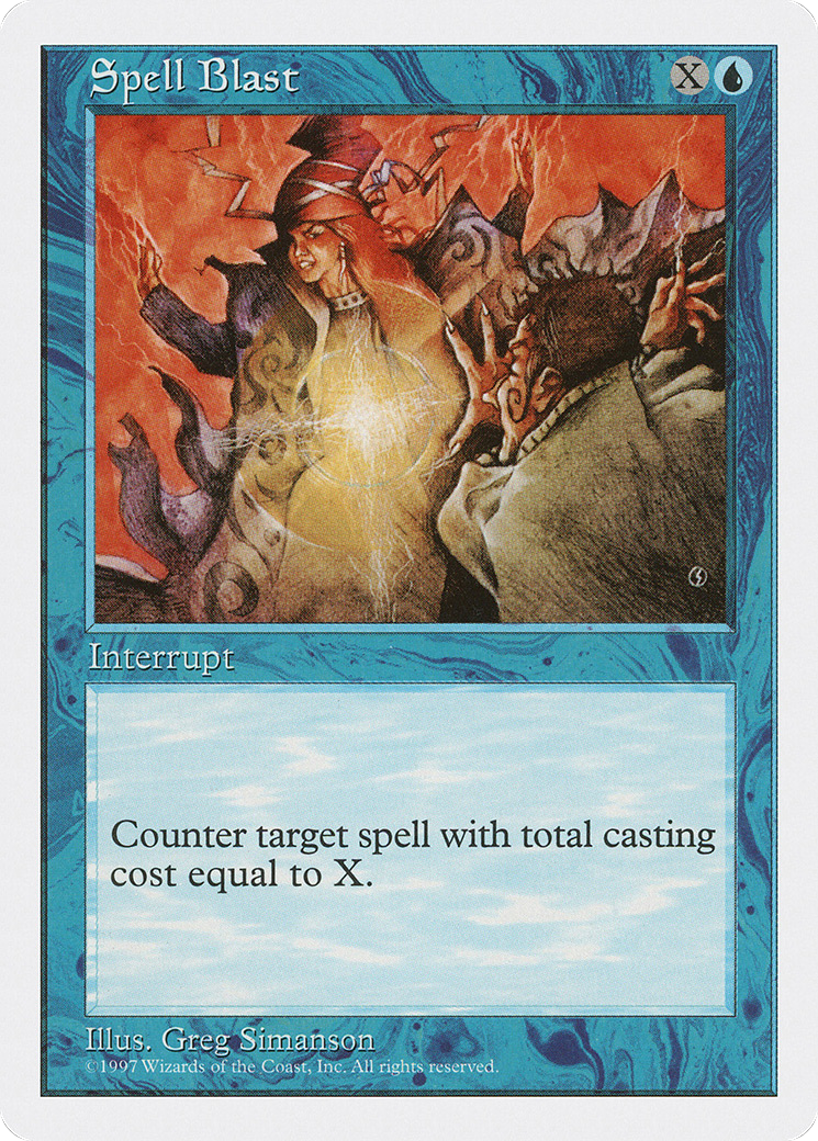 Spell Blast (5ED-126)