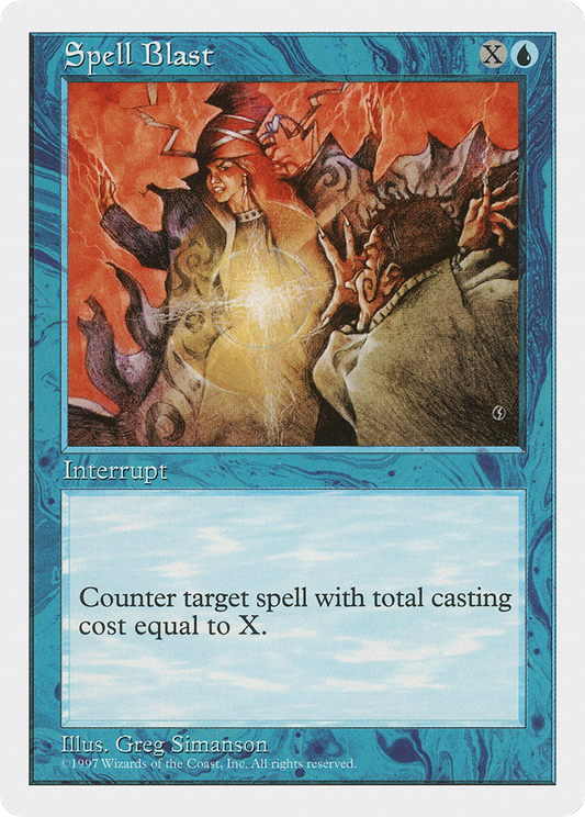 Spell Blast (5ED-126)