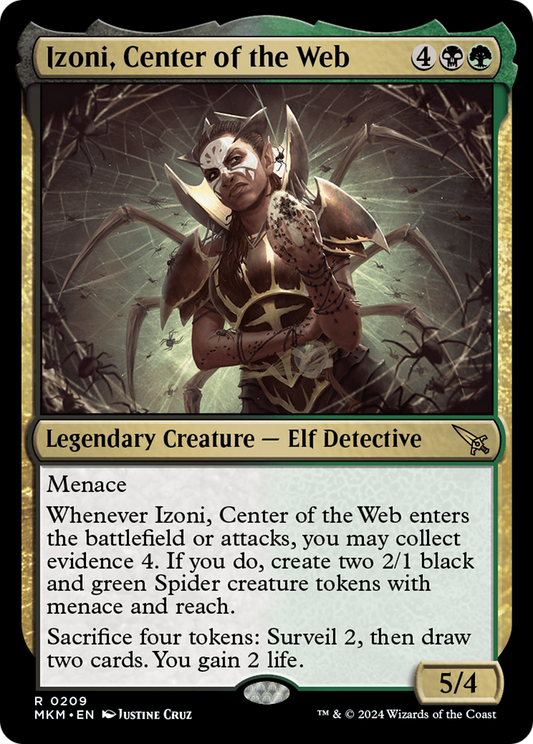 Izoni, Center of the Web (MKM-209) (Foil)
