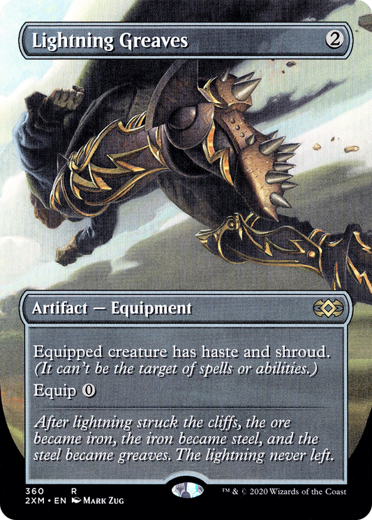 Lightning Greaves (2XM-360) (Borderless)