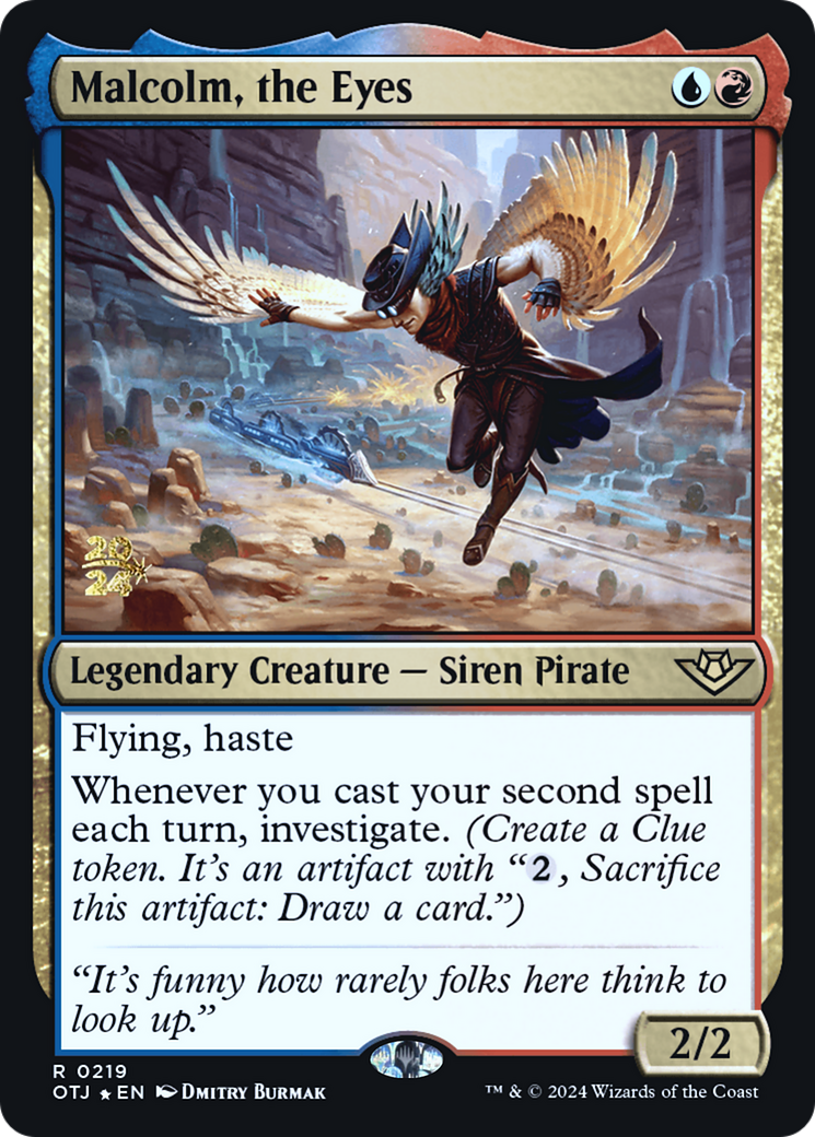 Malcolm, the Eyes (PRE-219S) (Foil)