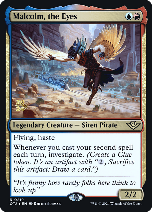 Malcolm, the Eyes (PRE-219S) (Foil)