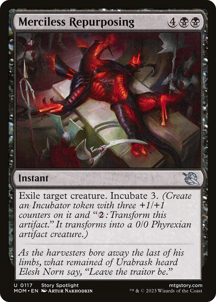 Merciless Repurposing (MOM-117) (Foil)