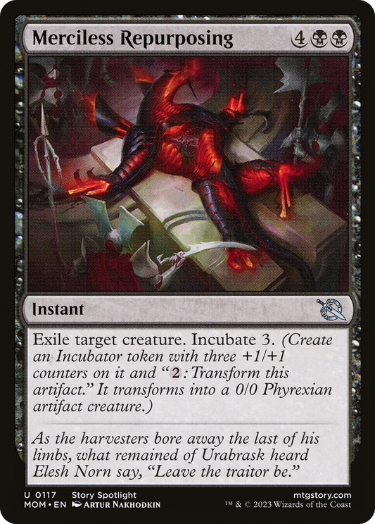 Merciless Repurposing (MOM-117) (Foil)