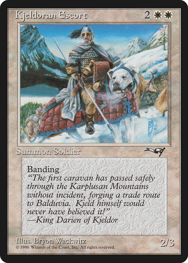 Kjeldoran Escort (ALL-07B)