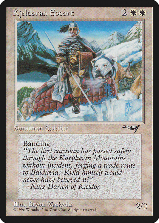Kjeldoran Escort (ALL-07B)