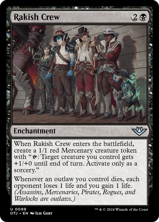 Rakish Crew (OTJ-099) (Foil)