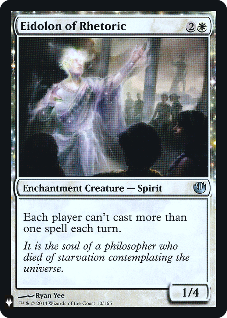 Eidolon of Rhetoric (LIST-JOU-10) (Foil)