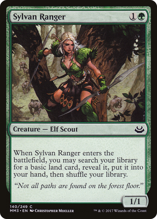 Sylvan Ranger (MM3-140) (Foil)