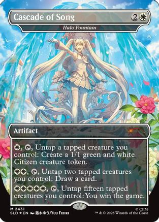 Cascade of Song - Halo Fountain (SLD-2431) (Foil)