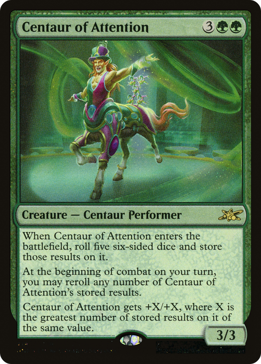 Centaur of Attention (UNF-418) (Galaxy Foil)