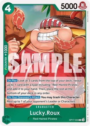 Lucky.Roux (OP17-033) (Foil)