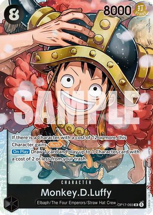 Monkey.D.Luffy (093) (OP17-093) (Foil)