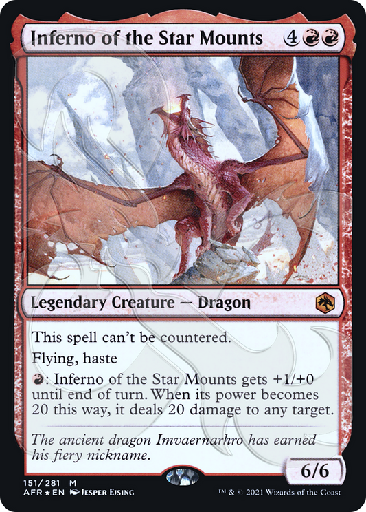 Inferno of the Star Mounts (AFR&-151A) (Foil)
