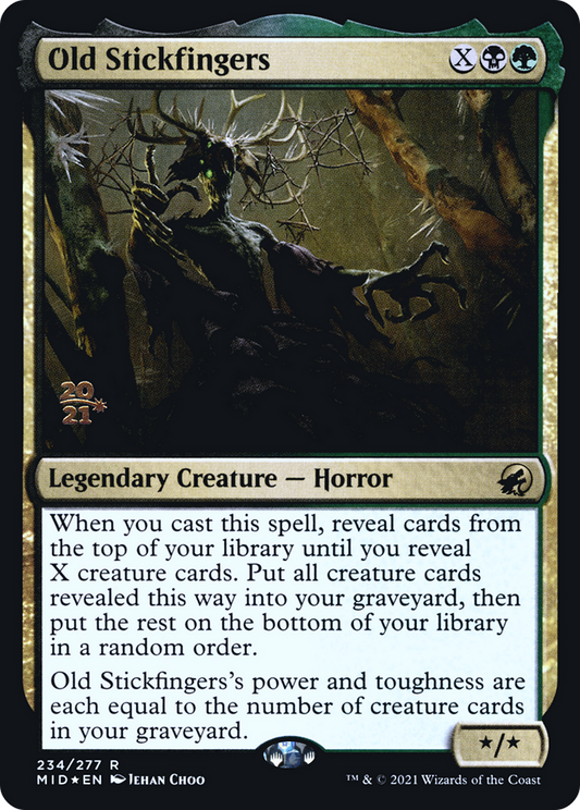 Old Stickfingers (PRE-234S) (Foil)
