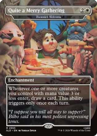 Quite a Merry Gathering - Tocasia's Welcome (SLD-2553) (Foil)