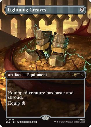 Lightning Greaves (2558) (SLD-2558) (Foil)