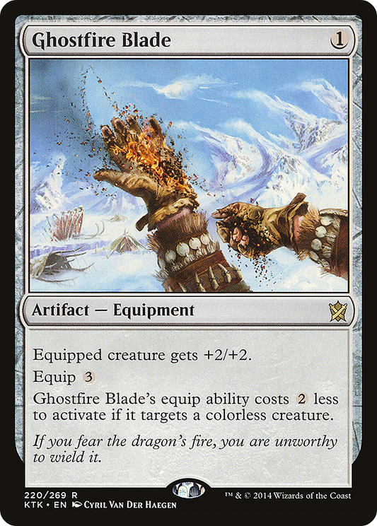 Ghostfire Blade (KTK-220) (Foil)