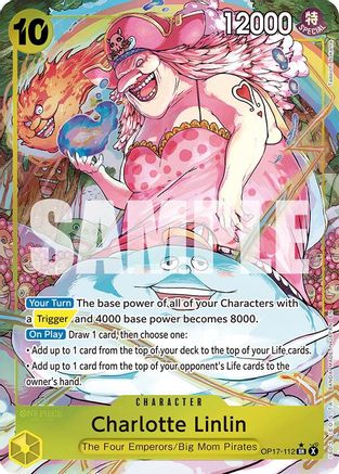 Charlotte Linlin (112) (Alternate Art) (OP17-112) (Foil)
