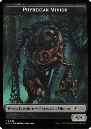 Phyrexian Minion (SLD) // Pegasus (KHC) Double-sided Token (SLD-2446 // 3)