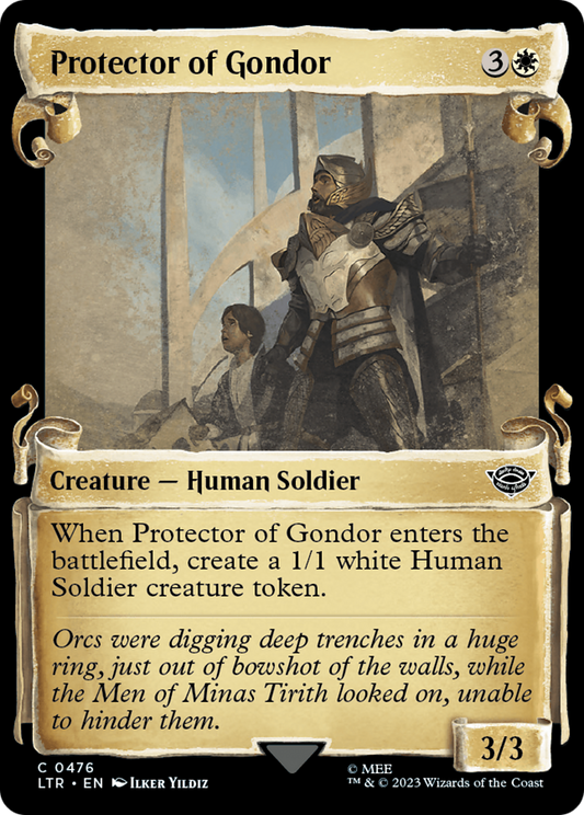 Protector of Gondor (LTR-476) (Showcase) (Scroll) (Foil)