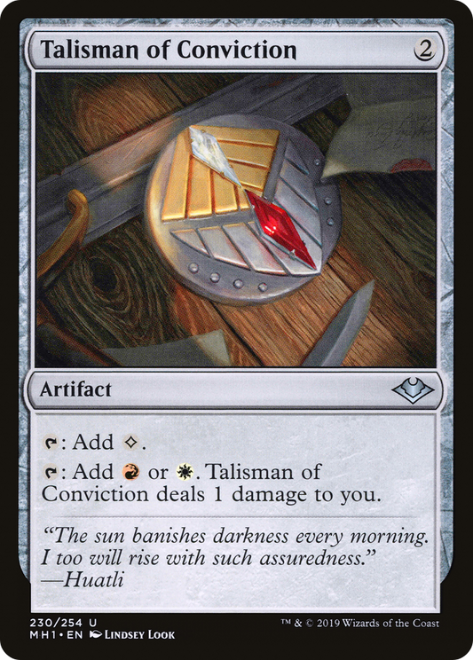 Talisman of Conviction (MH1-230) (Foil)