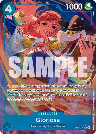 Gloriosa (Alternate Art) (OP17-046) (Foil)