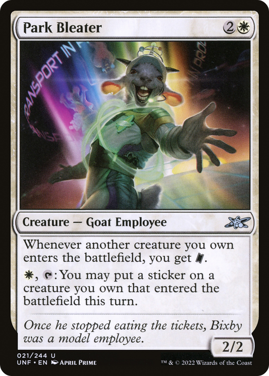 Park Bleater (UNF-021) (Foil)