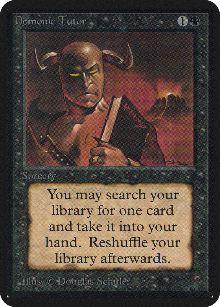 Demonic Tutor (LEA-104)