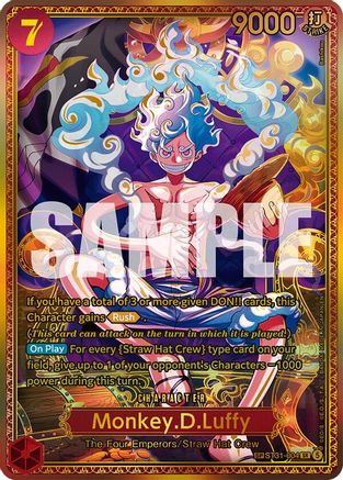 Monkey.D.Luffy (ST31-004) (SP) (ST31-004) (Foil)