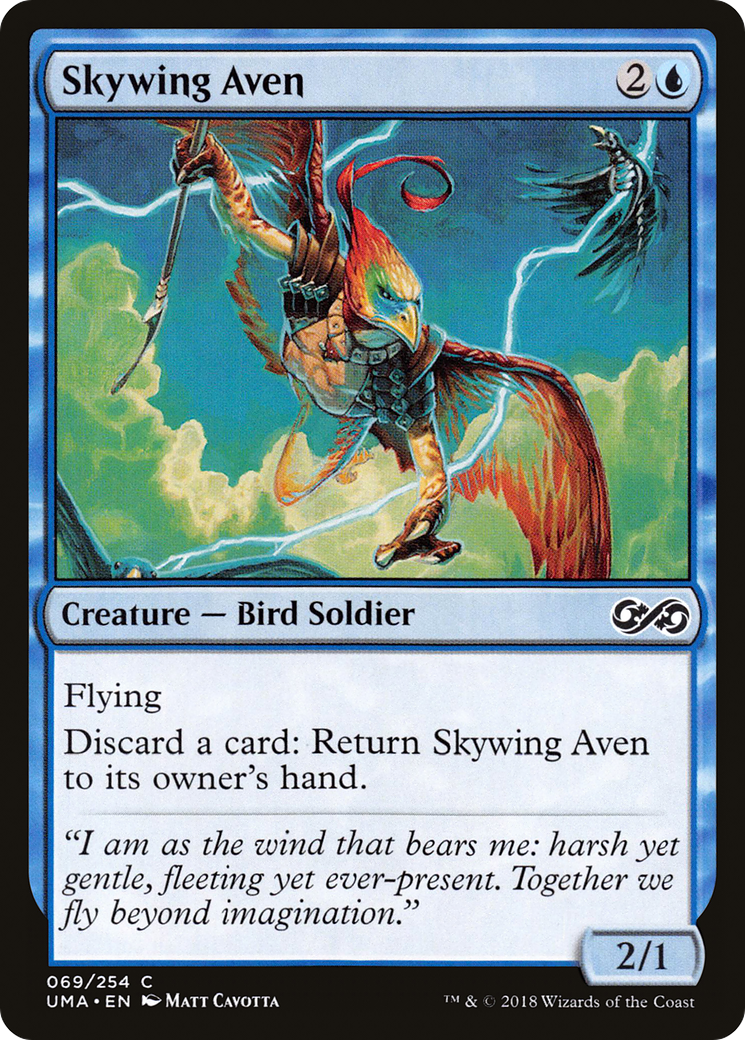Skywing Aven (UMA-069) (Foil)