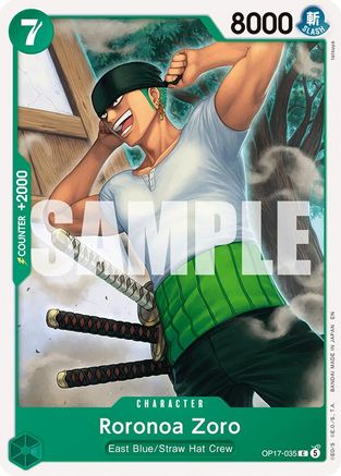 Roronoa Zoro (035) (OP17-035)
