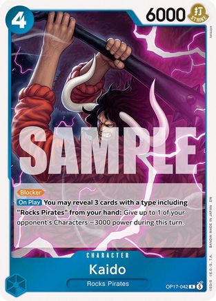Kaido (042) (OP17-042) (Foil)