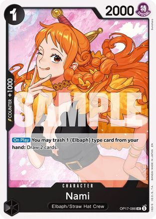 Nami (086) (OP17-086)