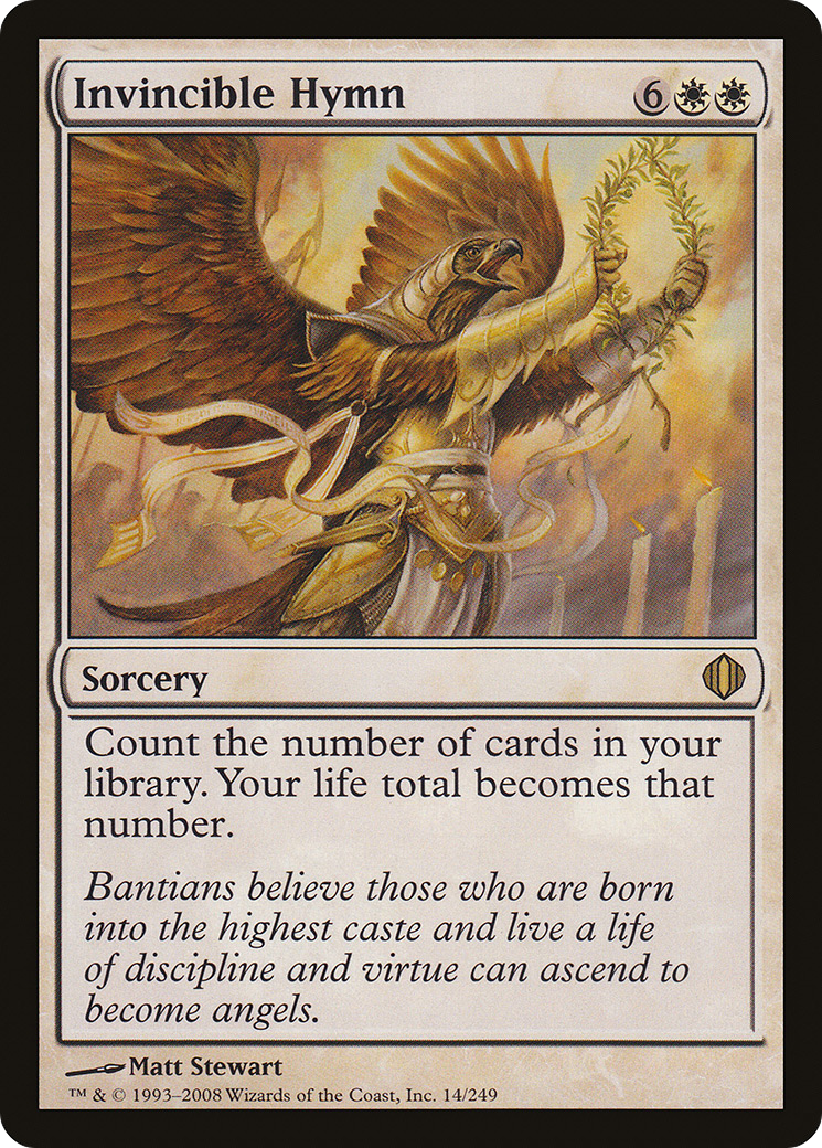 Invincible Hymn (ALA-014) (Foil)