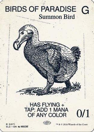 Birds of Paradise (0071) (SLZ-071)