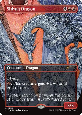 Shivan Dragon (2759) (SLD-2759)