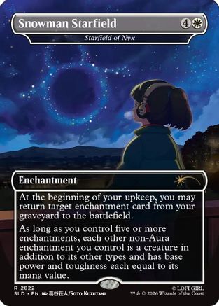 Snowman Starfield - Starfield of Nyx (SLD-2822) (Foil)