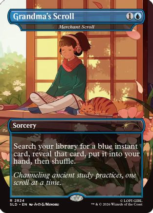 Grandma's Scroll - Merchant Scroll (SLD-2824)