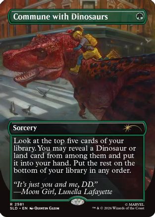 Commune with Dinosaurs (SLD-2581)
